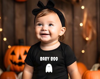 Camisetas de Halloween para hermanos de Baby Boo