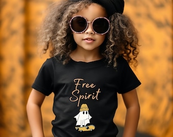 Camisa de Halloween Free Spirit para niños pequeños