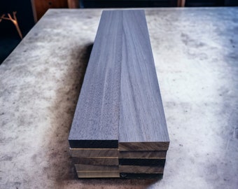 Walnut boards - American Black Walnut | Hardwood Lengths | Walnut Wood 48mm x 12mm x 400mm - 600mm