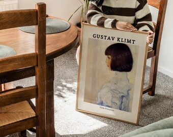 Vertical Frame Mockup with Person: Rustic Wood Frame PSD (Digital Download)