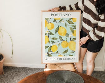 5x7 Frame Mockup with Person: Wall Art PSD (Digital Download)