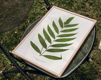 Oak Frame Mockup: 5x7, 50x70, PSD, JPEG (Digital Download)
