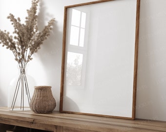 A3 Frame Mockup | Scandinavian Style, Digital Download