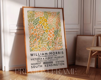 Vertical PSD Frame Mockup Din A1 in Home Interior: Wood Frame, Print & Poster Mockup for Digital Wall Art.