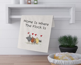 Tea Towels (cotton twill); Chicken Towel; Farm Lady Towels