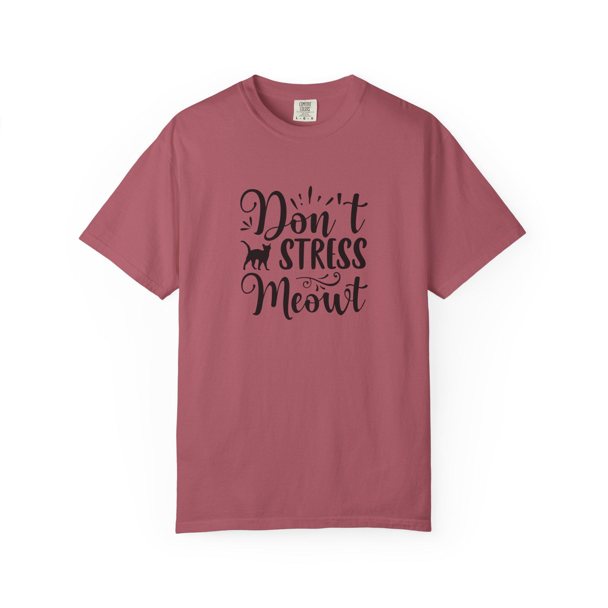 Don't Stress Meow T-shirt: Funny Cat Lover Unisex Tee - Etsy