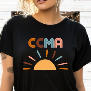 CCMA Shirt, CCMA, Clinical Medical Assist, Medical Assistant Shirt, Certified Clinical Medical Assistant, Sizes in Photos