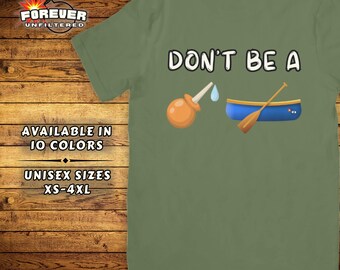 Douche Canoe Dirty Adult Humor Tee - Unique Gift for Her or Him - Rude Meme Shirt - Sarcastic Cringe T-shirt - Funny Inappropriate Gifts