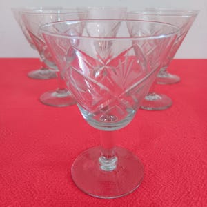 Cocktailglas från 1970-talet