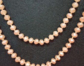 Collar de cuentas de cristal