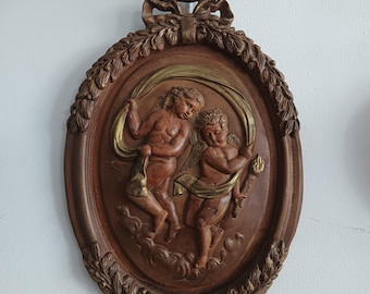 Bajo relieve ovalado