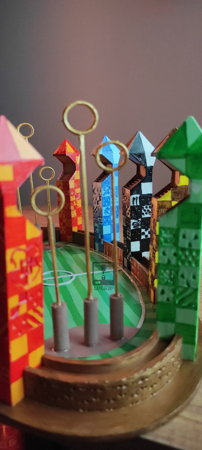 Quidditch Field 3D STL File for 3D Printer Ready Printing 3D Printable ...