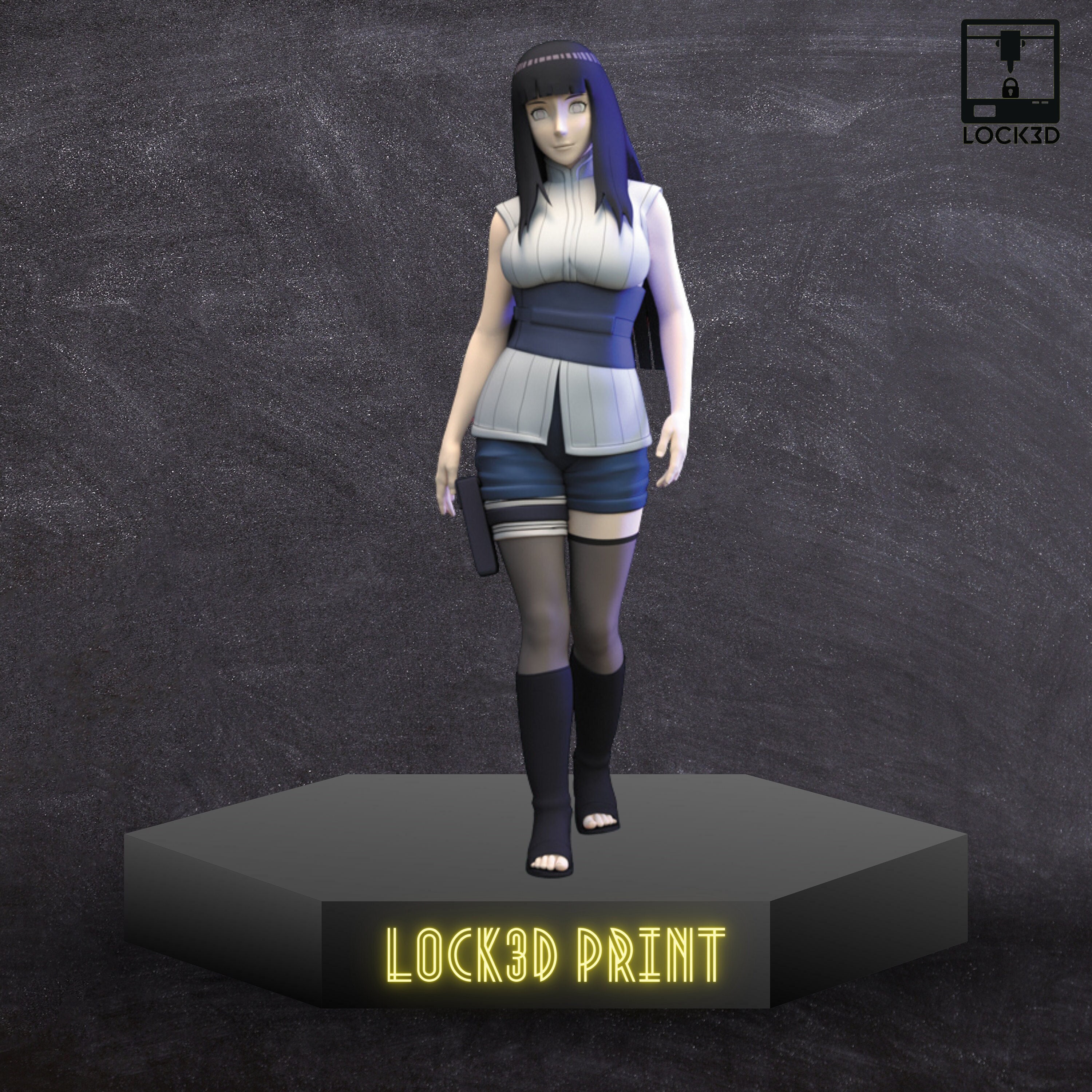 Hinata bust NFSW | 3D Print Model