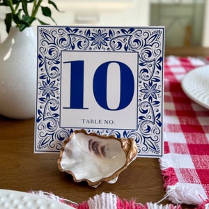 Portatarjetas Portafotos Coquette Coastal Grandma Bodas para llevar Tarjetas de lugar Tarjetas de lugar para bodas Adorno de hoja de oro Soporte para menú