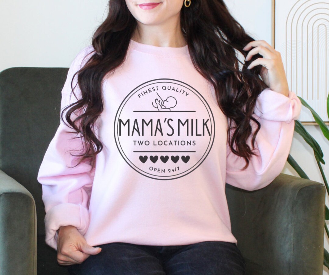 BREASTFEEDING MAMA SWEATSHIRT // Mama's Milk Sweatshirt // Mama's