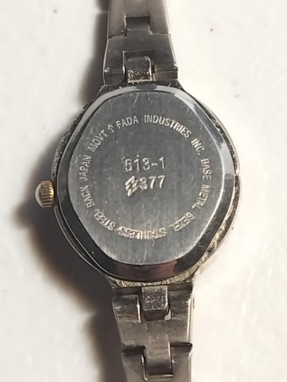 Vintage Diamante Women's Wrist Watch - image 4