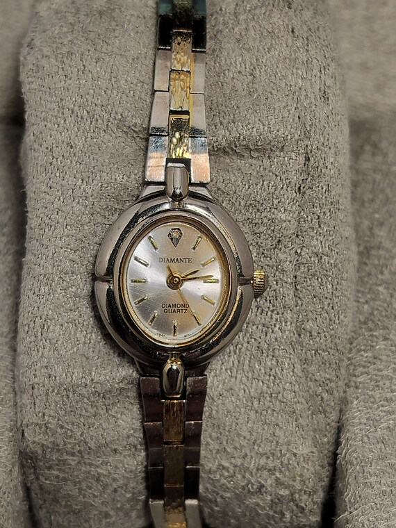 Vintage Diamante Women's Wrist Watch - image 2