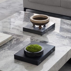 Luxury Plant Marble Moss Pot