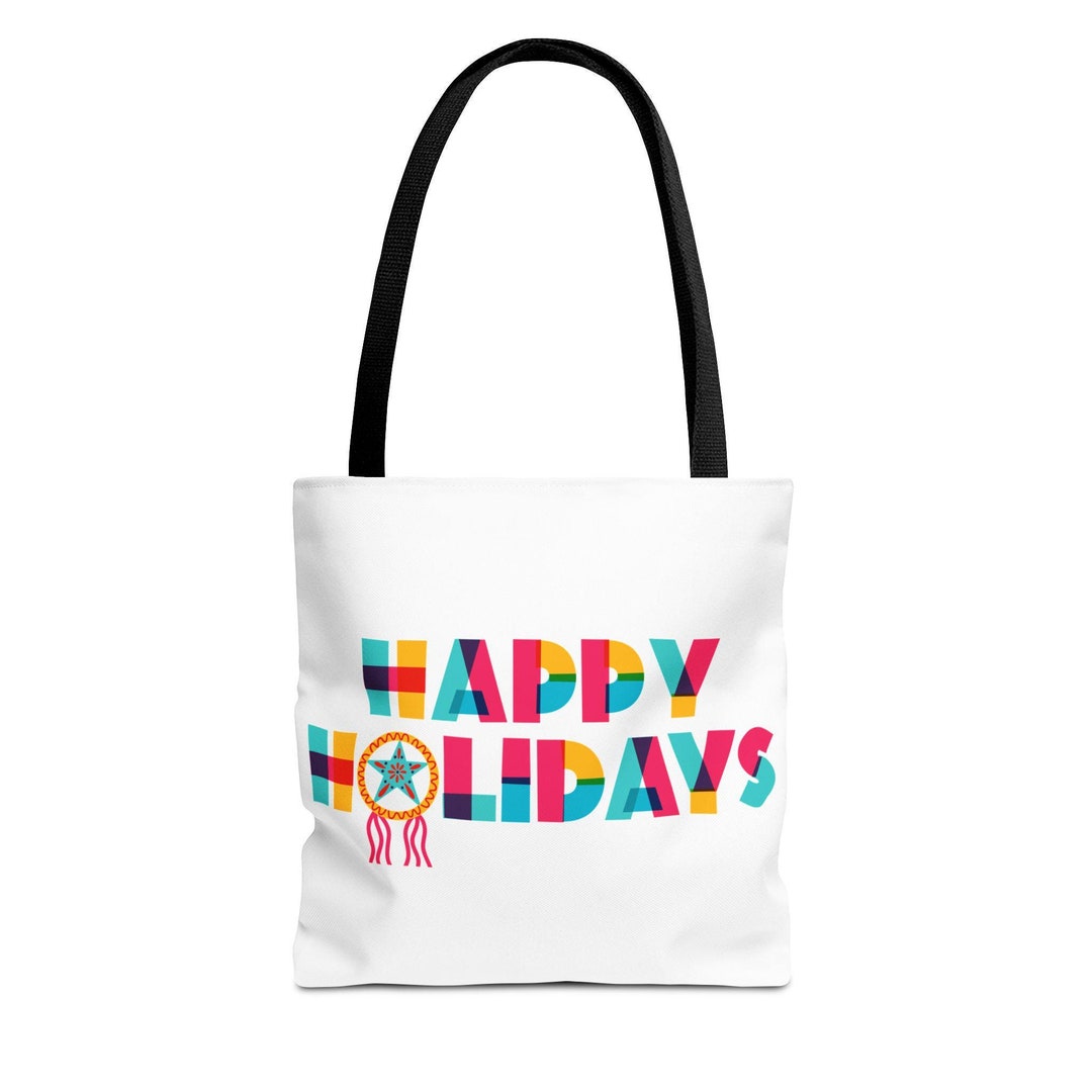 The Holiday Tote Bag in Buff Beige main image 1