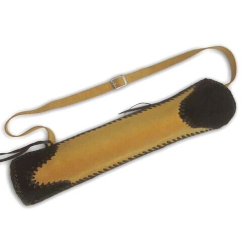 Faretra Da Schiena In Pelle CAROL ARCHERY - Per Tiro Con L'arco Indoor/outdoor