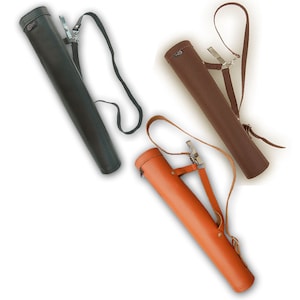Dual Use Traditional Hunting Outdoor Indoor Target Archery Recurve Compound/Longbow Grain Suede Leather Shoulder Back/Hip Arrow Quiver Bag