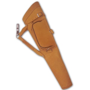 Traditional Outdoor / Indoor Target Archery Longbow/Horse Bow/ Recurve Bow Suede Leather Side/Hip/Waist Belt Arrow Quiver Bag