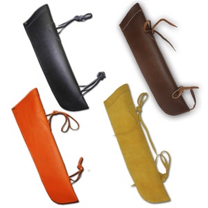 Hand Made Leather Bass Bow Bag Quiver String/Orchestral/Upright Basses