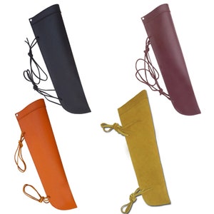 Hand Made Leather Bass Bow Bag Quiver String/Orchestral/Upright Basses