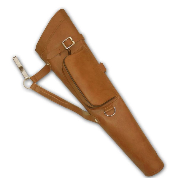 Traditional Hunting Indoor Outdoor Archery Longbow/Horse Bow/ Recurve Bow Textured Faux Leather Side/Hip/Waist Belt Arrow Quiver Bag