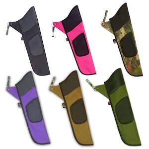 Traditional Hunting Outdoor Indoor Target Archery Nylon Fabric Recurve/Horse/Compound/Longbow Side/Waist/HIP/ Belt/ Arrow Archery Quiver Bag