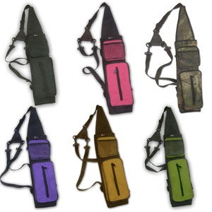 Chasse à double poche, fermeture éclair extensible, cible de tir à l&#39;arc en extérieur, tir à l&#39;arc classique/arc composé/arc long