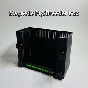 Magnetic Fry Box | Breeder & Grow-Out Box for Live-bearing Fish