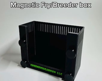 Magnetic Fry Box | Breeder & Grow-out Box for Live-bearing Fish - Etsy