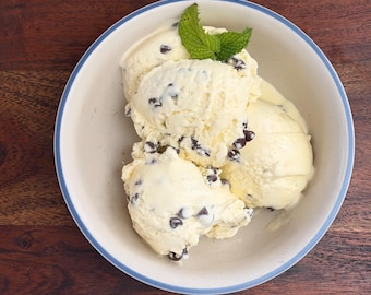 Homemade Ice Cream Recipe  Raw Milk  From Scratch  Clean Ice Cream Recipe Card  Fresh Ice Cream How-To  Ice Cream Recipe PDF Download