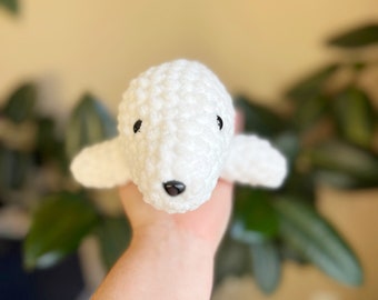 Large Crochet Seal Plushie