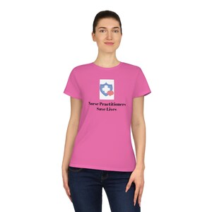 Ladies&#39; Premium Cotton T-Shirt, nurses, nurse practitioners, healthcare, medical