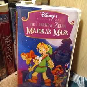 ゼルダの伝説 ムジュラの仮面 N64 & 3DS VHS ケースと Keepsafebox
