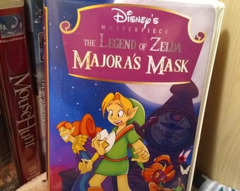 Custodia VHS e Keepsafebox per Legend of Zelda Majora's Mask N64 e 3DS