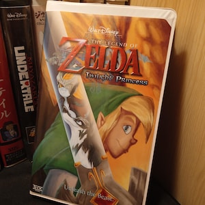 The Legend of Zelda: Twilight Princess Game Cube VHS Case and Keepsafebox