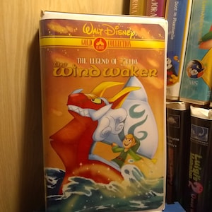 The Legend of Zelda: The Wind Waker Game Cube VHS Case and Keepsafebox