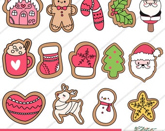 Christmas elements svg, Christmas elements clipart, Gingerbread ornaments svg, Gingerbread svg, Gingerbread holder svg, Gingerbread svg cute