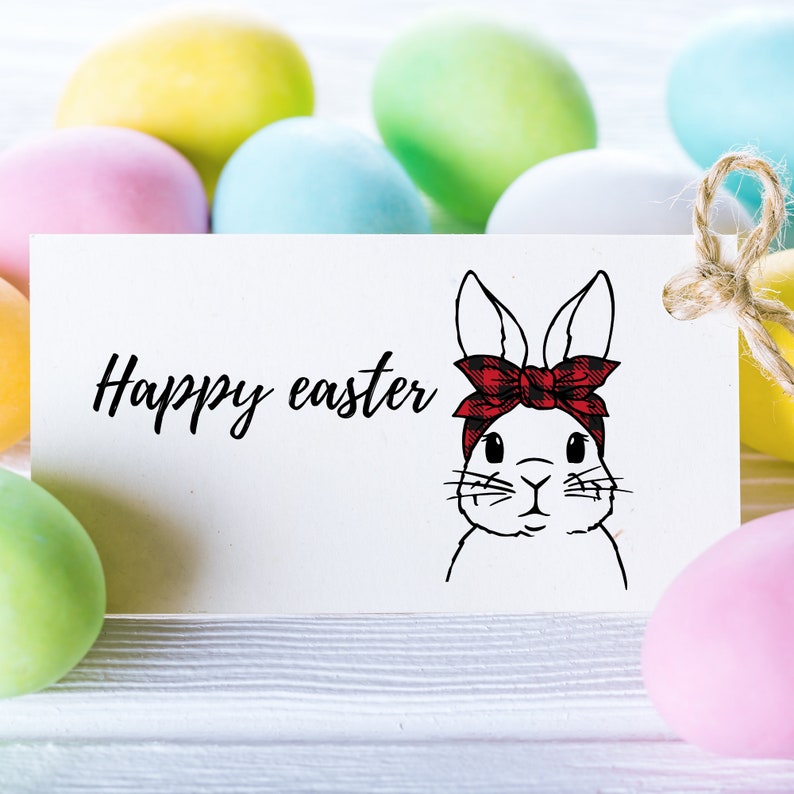 Easter Bunny Face svg, Cute Bunny Faces svg, Easter Bunny svg, Bunny Silhouette, Kids Easter svg