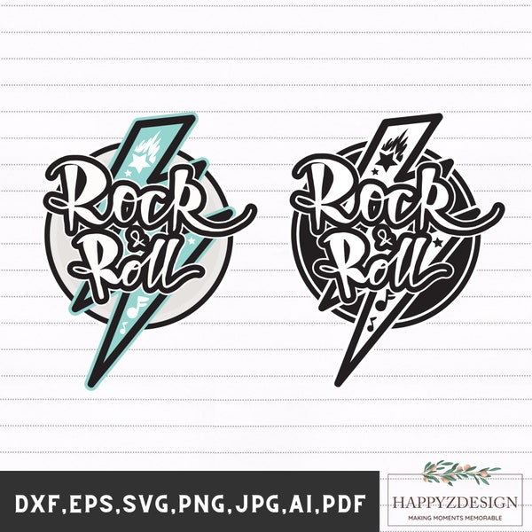 Rock n roll svg, Rock and roll svg, Rock and roll girl svg, Rock and roll shirt, Digital sublimation, Rock sign svg, Rock sign png