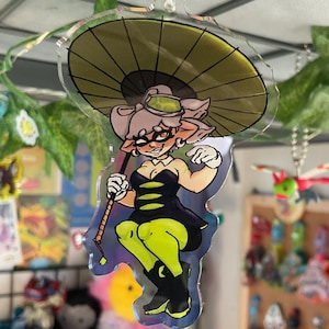 Marie Splatoon squid sisters Keychain