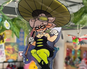 Llavero de Marie de Splatoon, las hermanas calamar