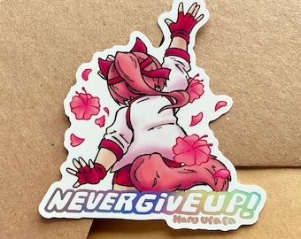 Grote holografische sticker Haru Urara Umamusume
