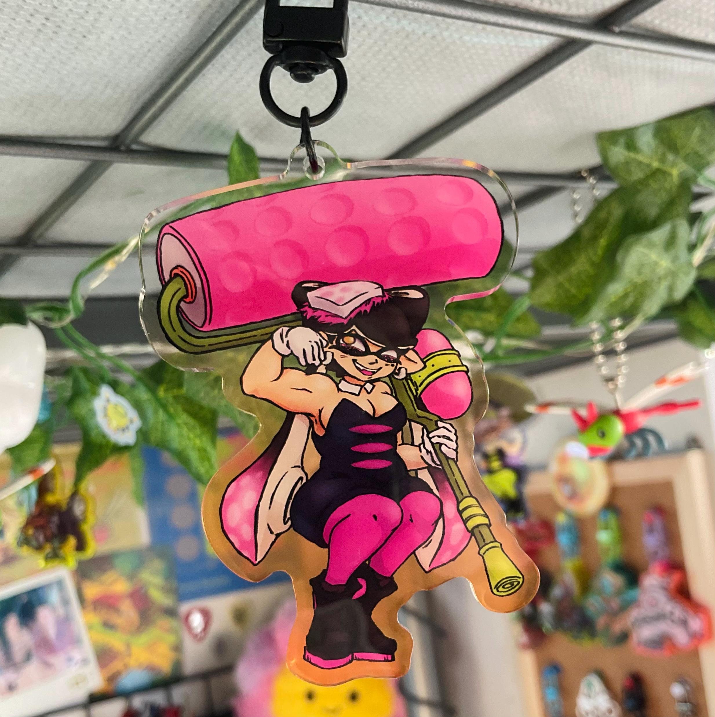 Callie Splatoon Squid Sisters Keychain - Etsy