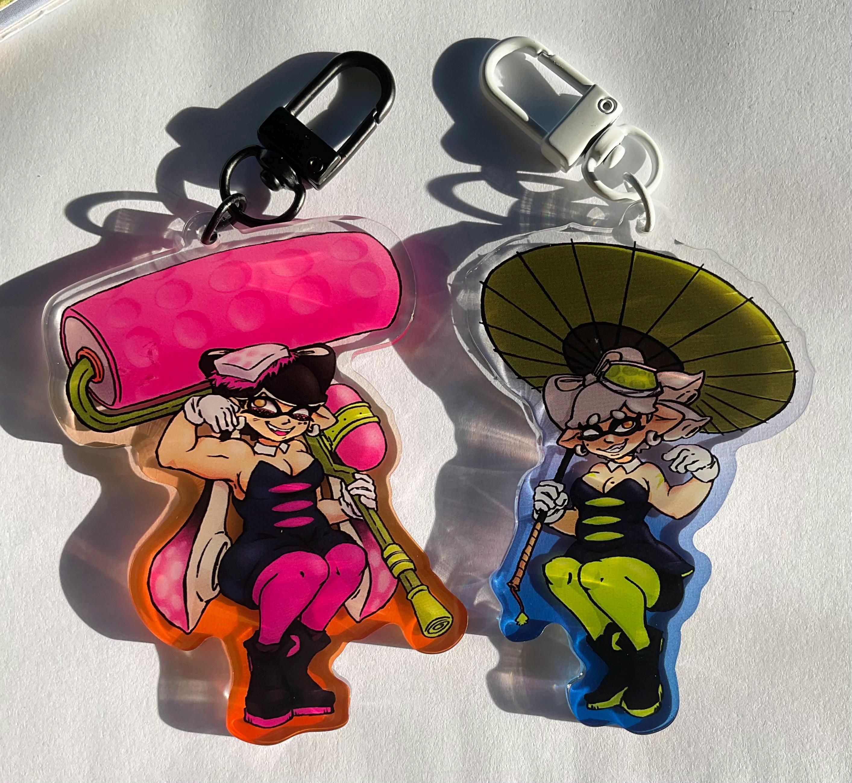 Callie Splatoon Squid Sisters Keychain - Etsy