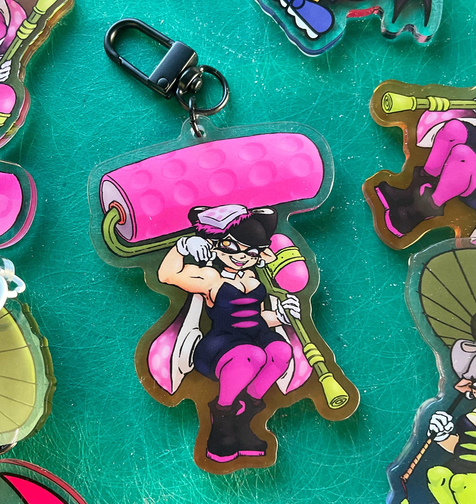 Callie Splatoon Squid Sisters Keychain - Etsy
