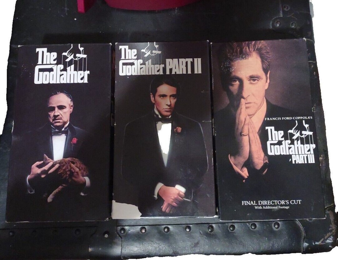 The Godfather Parts 1-3 VHS, 1990's, 6-tape Set Paramount - Etsy